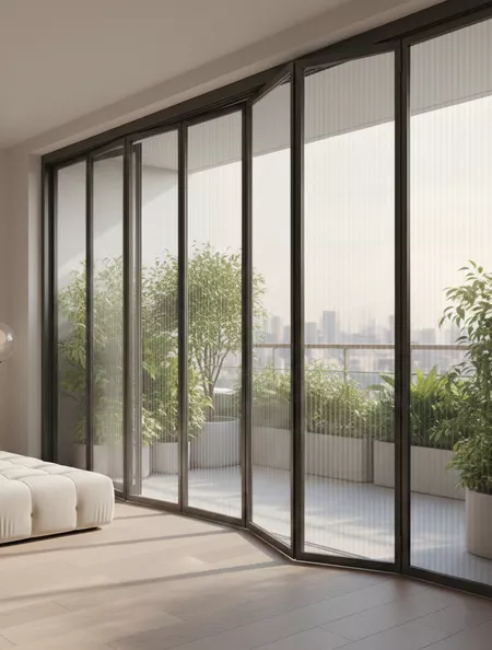Aluminium Pleated Screen